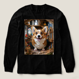 Corgi huis Tri-Blend shirt
