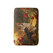 Corgi in the Roses I Badmat (Voorkant Verticaal)
