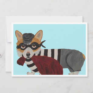 Corgi Inbreker Uitnodiging