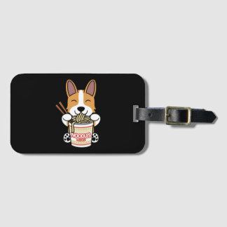 Corgi Instant Ramen Bagagelabel