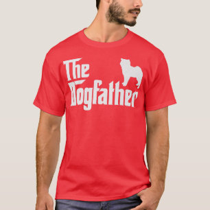 Corgi Inu Dogfather Funny Dog Dad323 T-shirt
