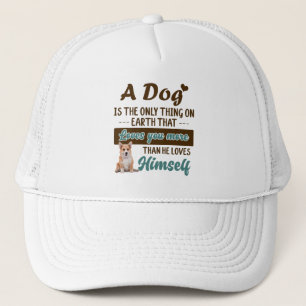 corgi is het enige dat van je houdt trucker pet