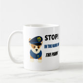 Corgi K9 Unit Cute Police Mok (Links)