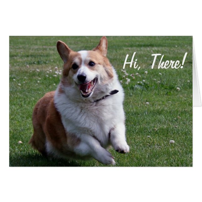 Corgi-kaart (Voorkant Horizontaal)