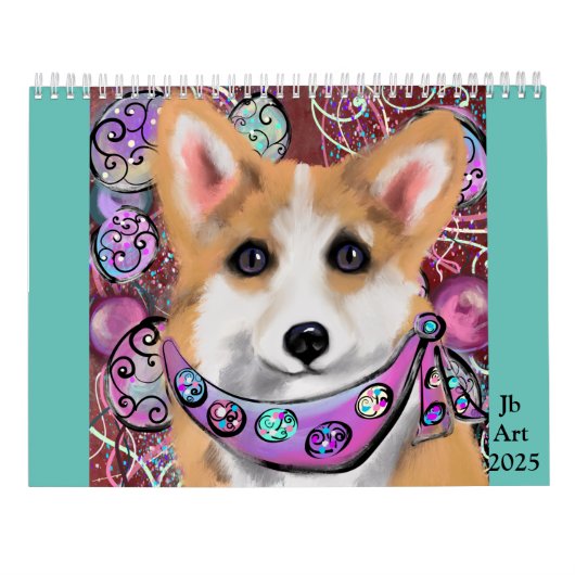 Corgi Kalender (Achterkant)