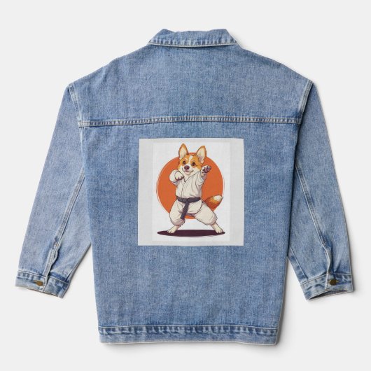 Corgi Karaté � Chien d'Arts Martiaux (Verso)