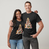 Corgi-kerstboom T-shirt (Unisex)