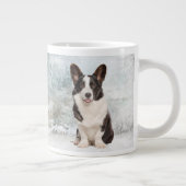 Corgi Kerstmis Extra Grote Beker (Rechts)