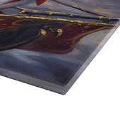 Corgi Kerstmis Feestelijk Seizoen Snijplank (Hoek)