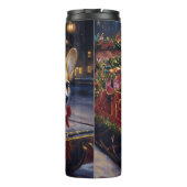 Corgi Kerstmis Feestelijk Seizoen Thermosbeker (Achterkant)