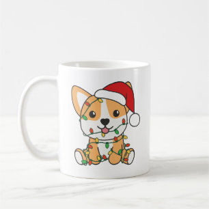 Corgi Kerstmis Winter Dieren Hond Koffiemok