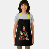 Corgi-kerstsierboom Schort (Insitu)