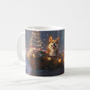 Corgi Kerstvakantie Koffiemok