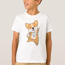 Corgi Kerstwinter winterdieren Corgis T-shirt