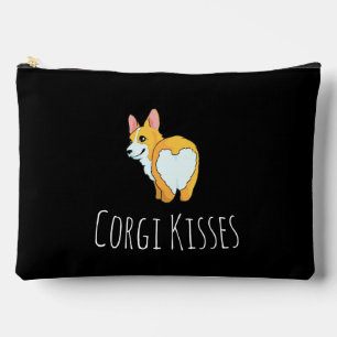'Corgi Kisses' Drôle Sac de Maquillage pour Amoure