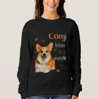 Corgi Kisses Fix Everything 1249 Trui