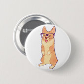 Corgi-knop Ronde Button 5,7 Cm (Voorkant /achterkant)