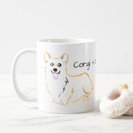 Corgi + koffie = leven koffiemok
