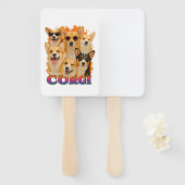 Corgi Kopie Handwaaier (Voorkant en achterkant)