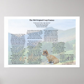 corgi legende poster
