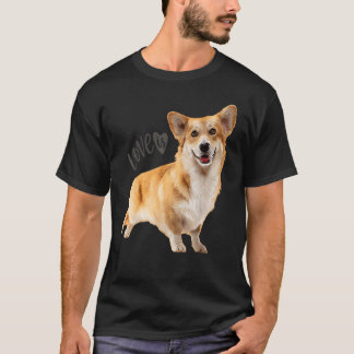 Corgi  Liefde Is Hond Moeder Vader Puppy Huisdier  T-shirt