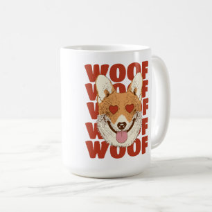 CORGI LIEFDE woof Koffiemok