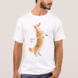 Corgi Love is Dog Mam Pap T-shirt Puppy Pet Women