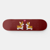 Corgi Love Skateboard (Horizontaal)