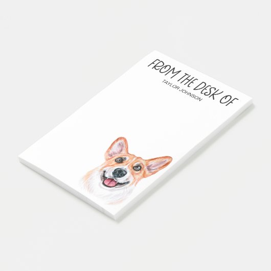 Corgi Lover Post-it® Notes (Schuin)