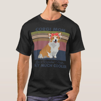 Corgi Ma Bandana Match Moederdag Dog L T-shirt