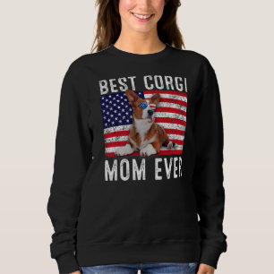 Corgi Ma Usa American Flag Corgi Dog Owner Trui