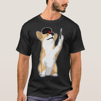 Corgi Magician Toverstaf T-shirt