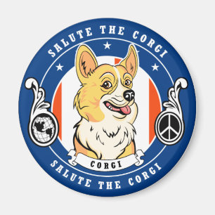 Corgi Magnet Magneet