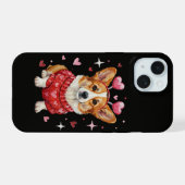 Corgi Mignon Cœur Saint Valentin (Verso Horizontal)