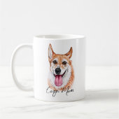 Corgi Mom Mug (Gauche)