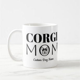 Corgi MOM Verjaardagscadeau voor moeder, hondenmoe Koffiemok