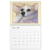 Corgi Moments Wall Calendrier - Whimsical Dog Art (Mar 2027)