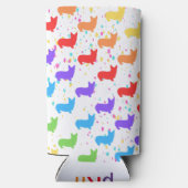  Corgi, Monogrammed Party Favor (Achterkant)