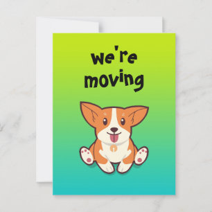 Corgi' Moving Briefkaart