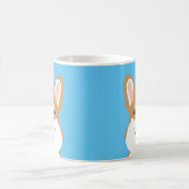 Corgi Mug - Aqua Turquoise Corgi Mug (Centre)