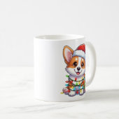 Corgi Mug de Noël mignon (Devant droit)