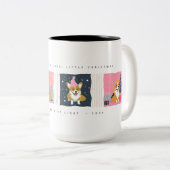 Corgi Mug de Noël rétro (Devant droit)