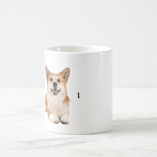 Corgi Mug J'aime Corgis (Centre)