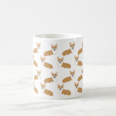 Corgi Mug - joli dessin de corgis (Centre)