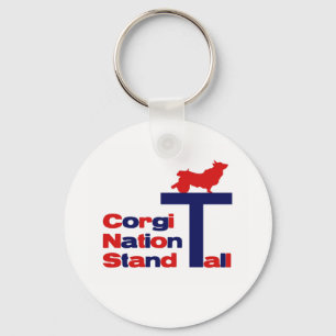 Corgi Nation stand-all Sleutelhanger