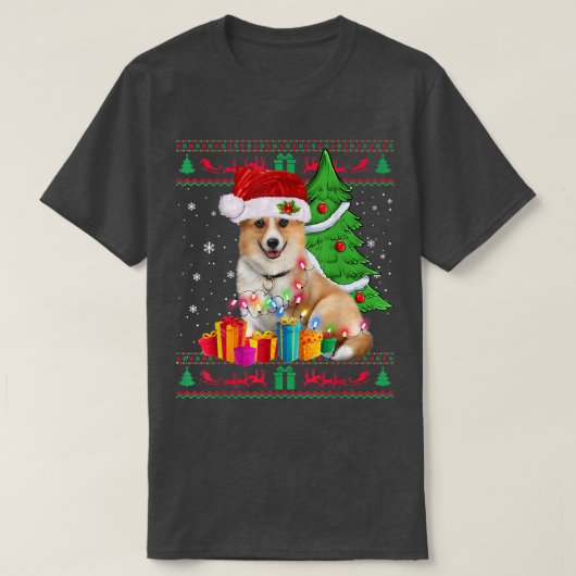 Corgi Noël Sweat Corgi Noël (Design devant)