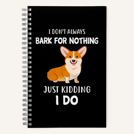Corgi Notitieboek (Voorkant)