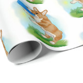 Corgi Pembroke Cadeaupapier (Rol Hoek)