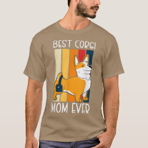 Corgi Pembroke Welsh Best Corgi Mam Ever T-shirt