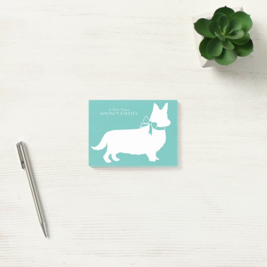 Corgi Pembroke Welsh Post-it Notes (Bureau)